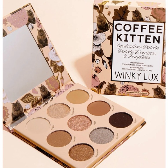 WINKY LUX Other - NWT NIB WINKY LUX Coffee Kitten Eyeshadow Palette - Rich Neutrals